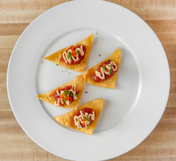 Spicy Tuna Wonton